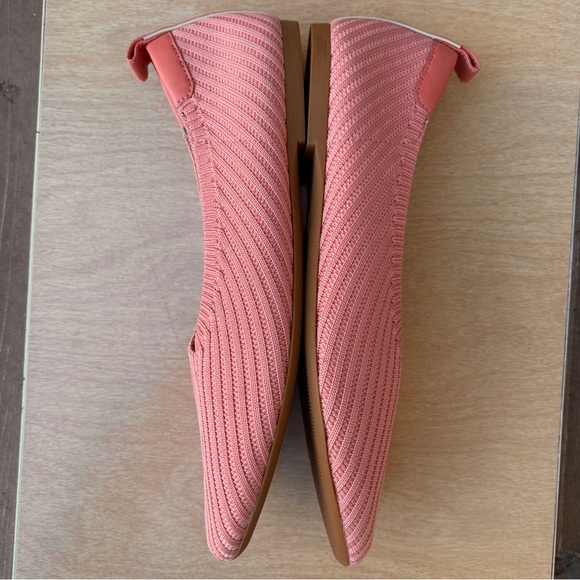 Everlane The Day Glove Reknit Ballet Flats In Coral Pink Sz 9.5 - Picture 11 of 12